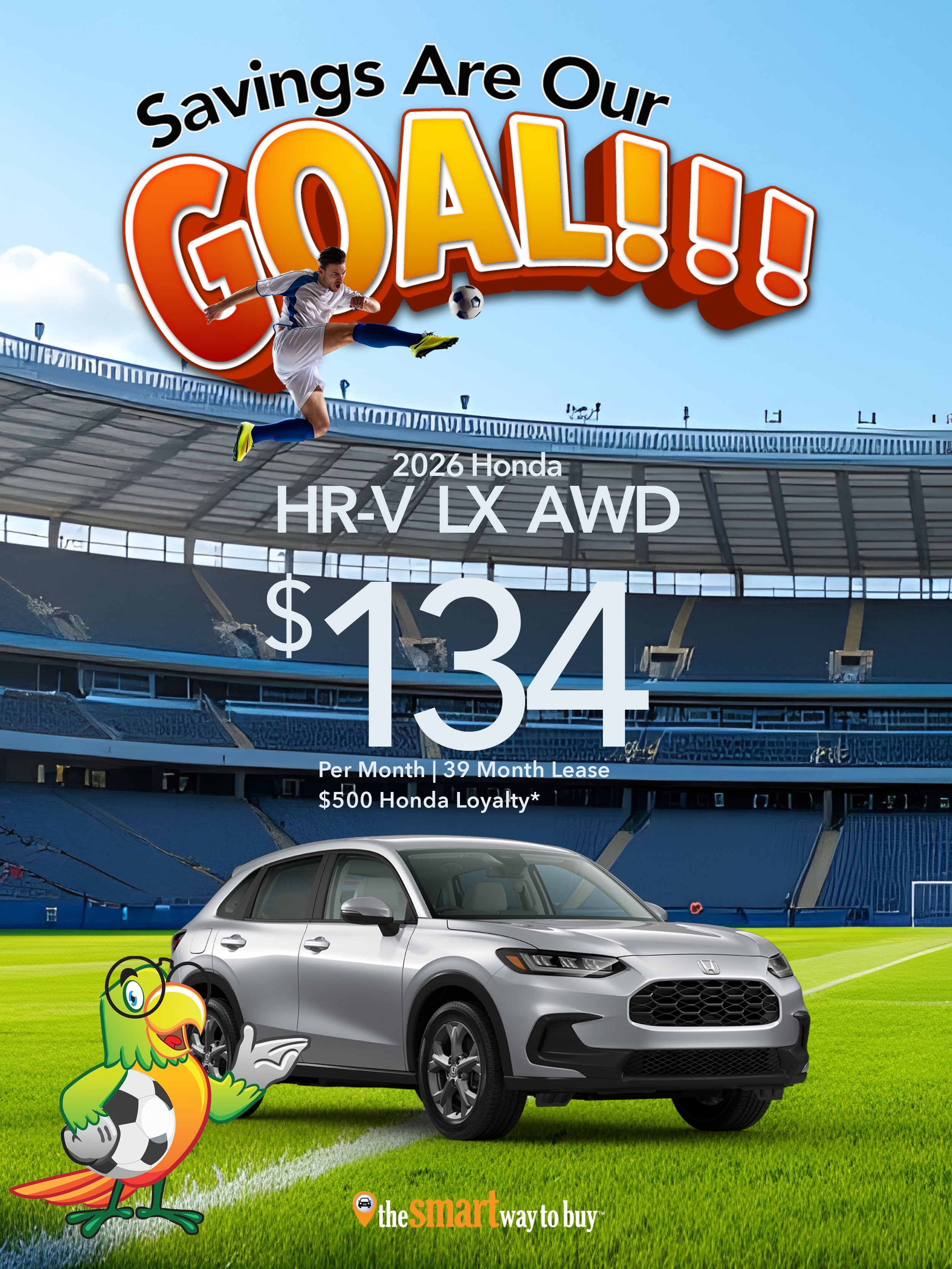 2026 Honda HR-V LX AWD