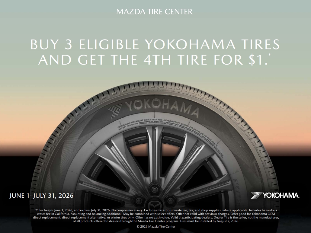 BUY 3 ELIGIBLE YOKOHAMA TIRES