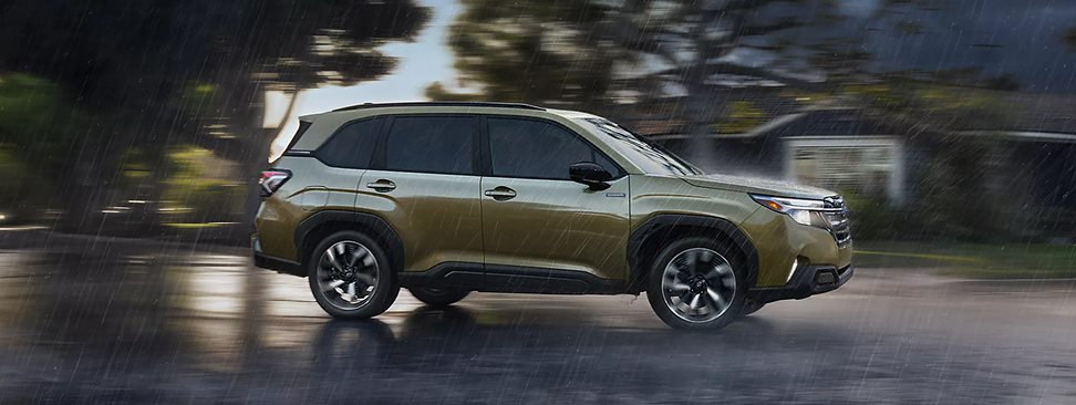 Forester Hybrid Symmetrical AWD capability in snow