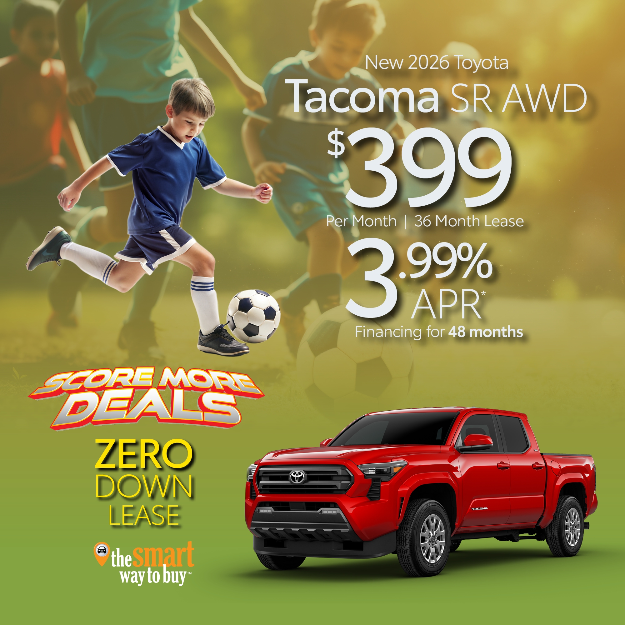 2026 Tacoma SR5 AWD