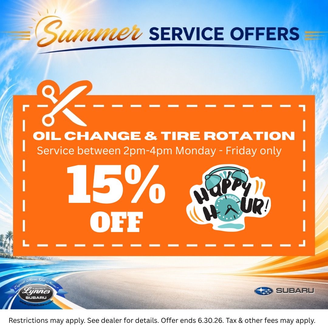 Oil Change & Tire Rotation