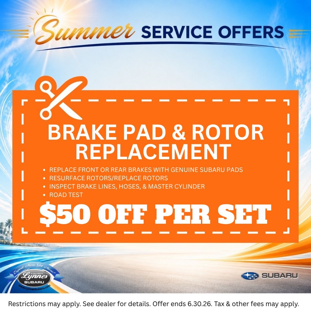 Brake Pad & Rotor Replacement