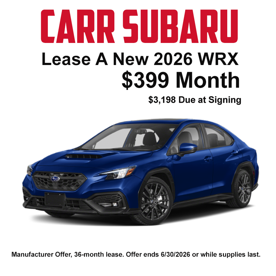 2026 Subaru WRX