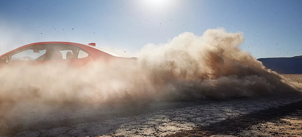 2026 Subaru WRX cornering at speed demonstrating 271-horsepower turbocharged engine power