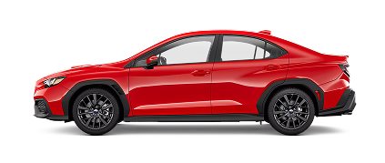 2026 Subaru WRX Premium trim three-quarter view starting at $33,995 MSRP