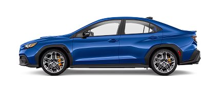 2026 Subaru WRX tS trim three-quarter view starting at $44,995 MSRP