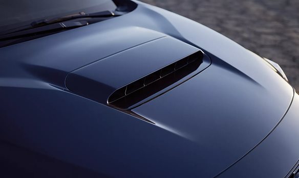 Close-up of the 2026 Subaru WRX functional fender air vent and body sculpting