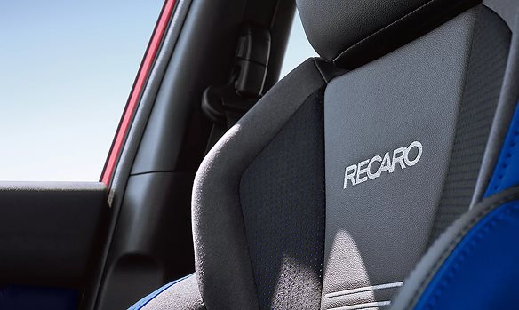 2026 Subaru WRX rear seat and door panel showing passenger space and interior trim quality