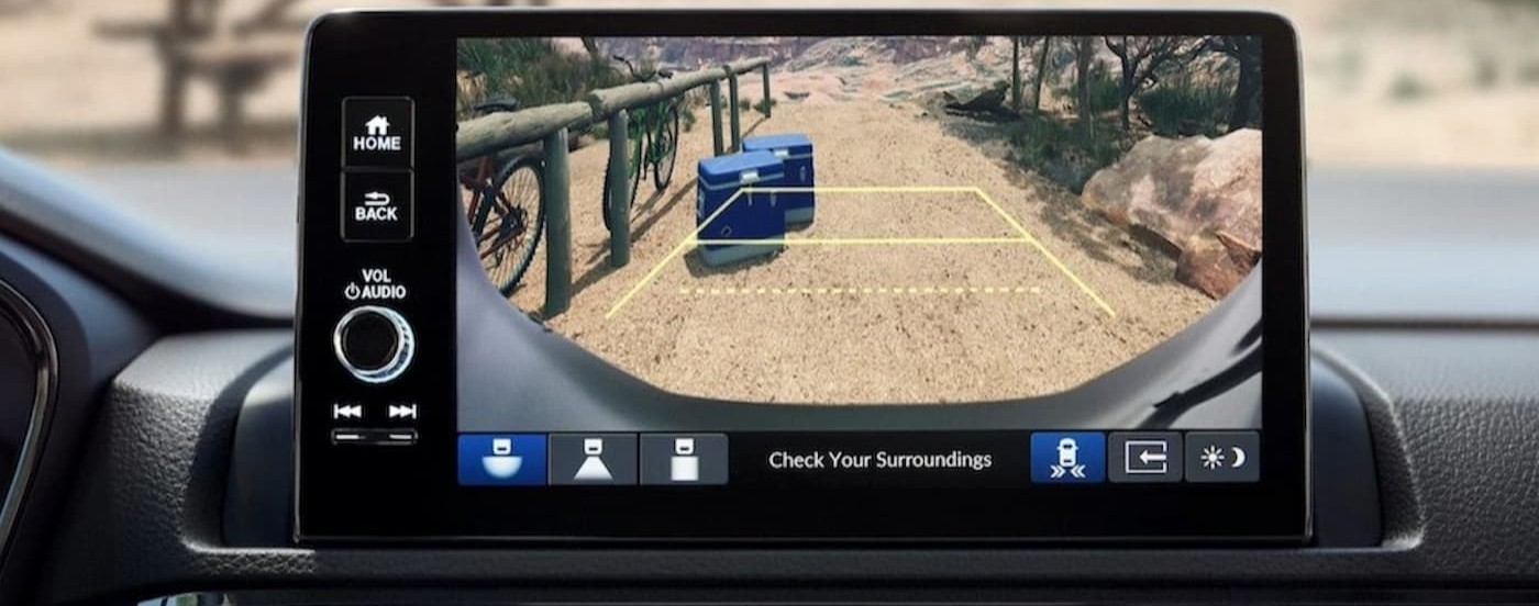 Infotainment screen in a 2026 Honda CR-V.