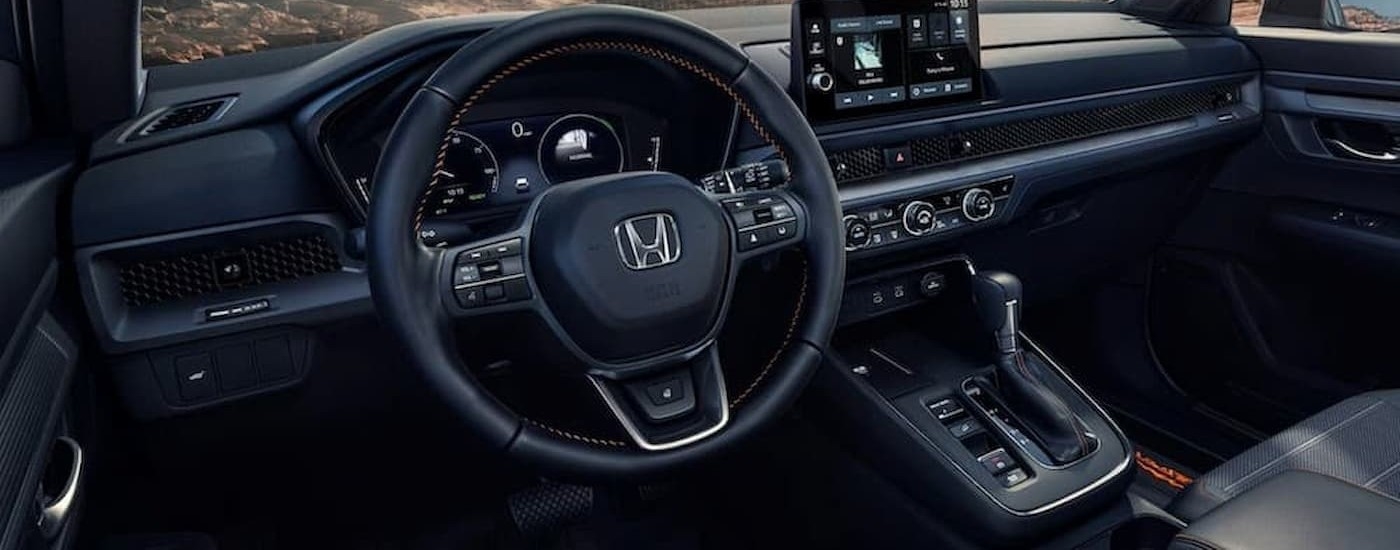 Black dash in a 2026 Honda CR-V.