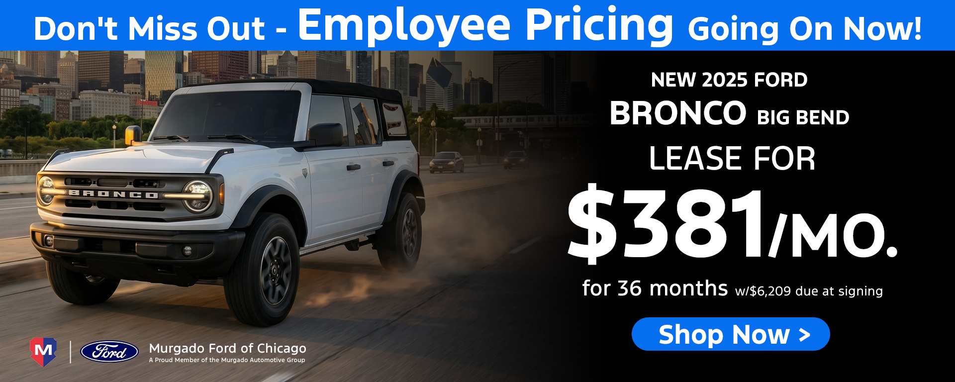 New Ford Vehicle Specials