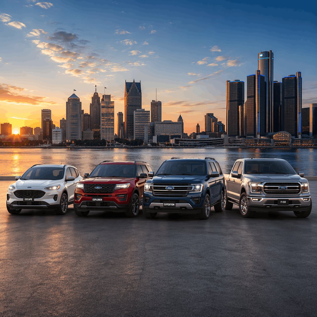 Which 2026 Ford model gives the best value for money for a family of four around Detroit?