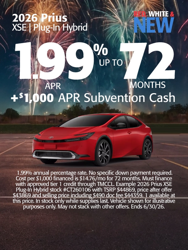 2026 Prius XSE