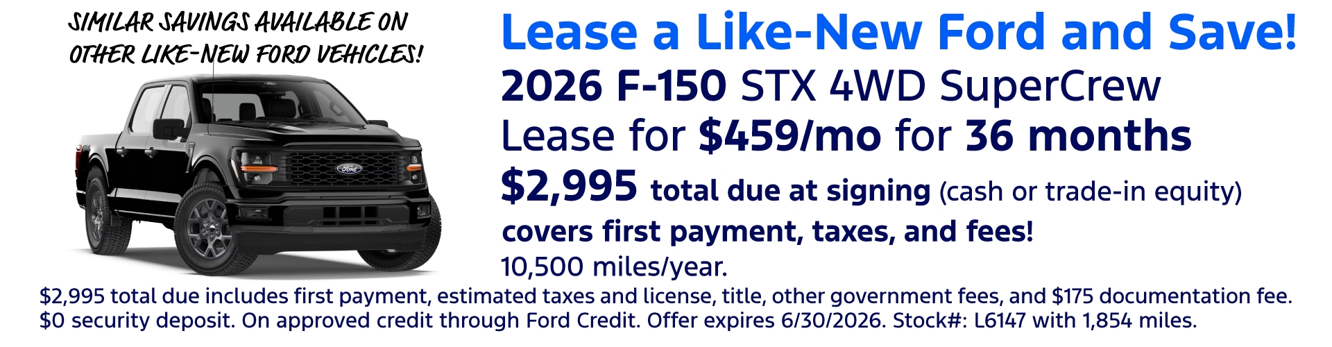 F-150 Lease Desktop