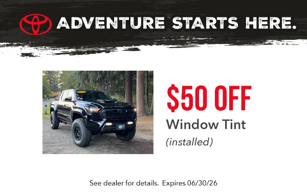 $50 Off Tint