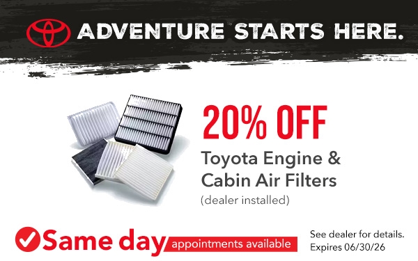 20% Off Cabin & Engine