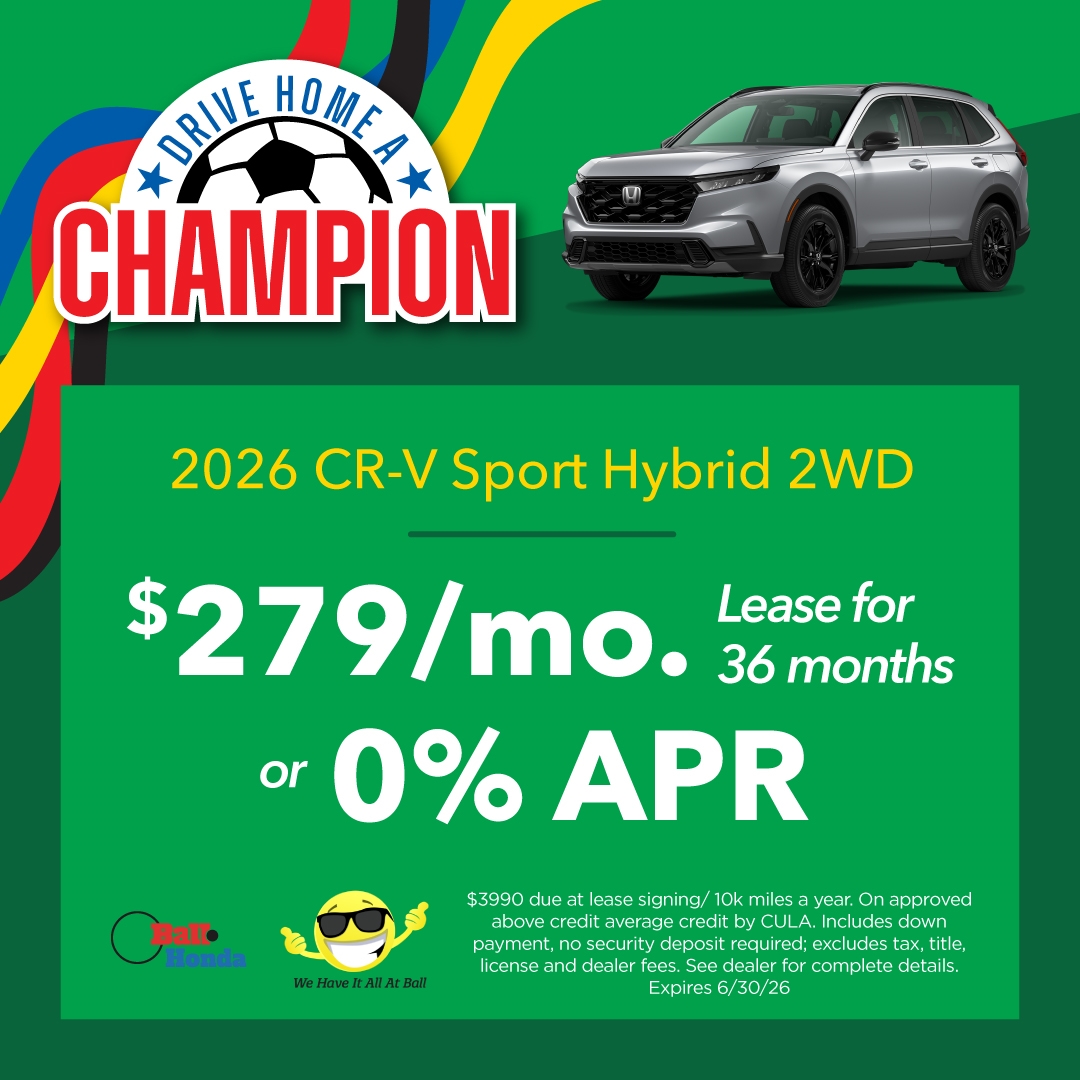 New 2026 CR-V Sport Hybrid