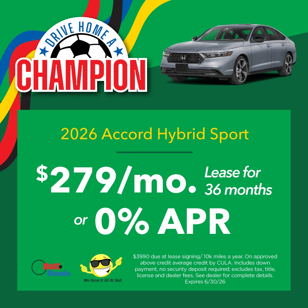 2026 Accord Hybrid Sport