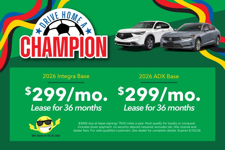 2026 RDX Base and 2026 MDX Base