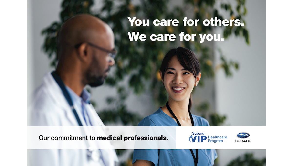 Subaru VIP Healthcare Program: $500 off for doctors and nurses at Mark Miller Subaru Midtown