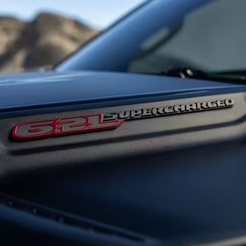 Supercharged badging