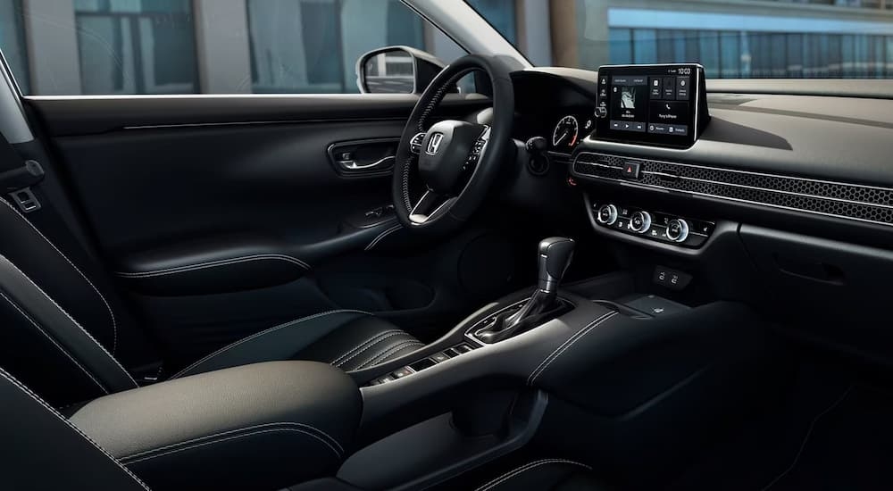 The interior of a 2027 Honda HR-V.