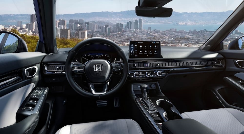 Interior of a 2026 Honda Civic.