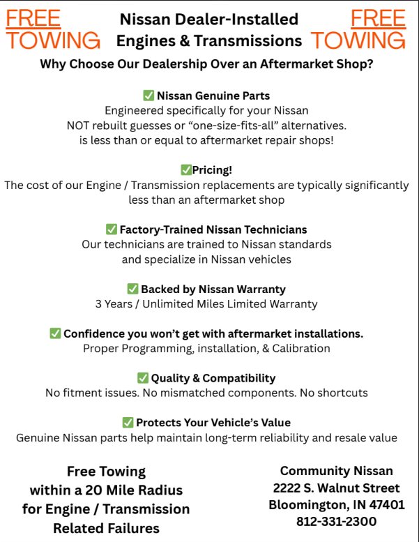 Community Nissan of Bloomington Bloomington IN