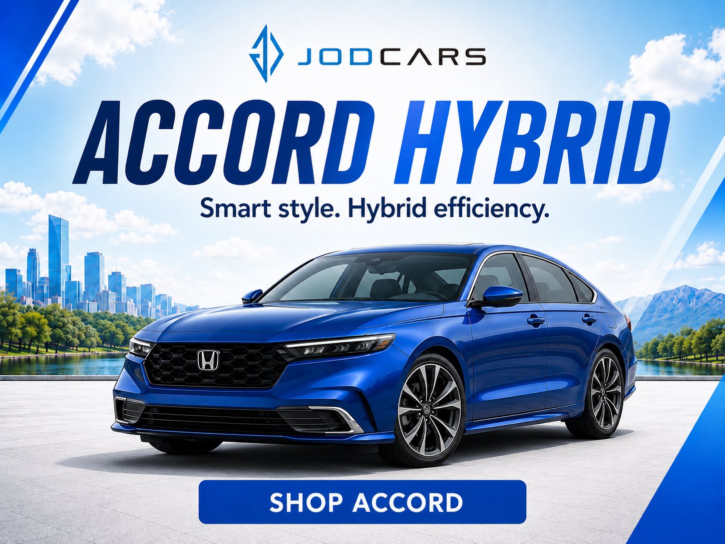 Honda Accord Hybrid promotion