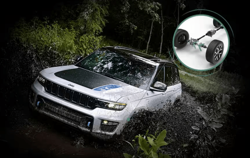 Jeep 4x4 system available in Jeep vehicles available for sale near Madison, WI at Kayser Chrysler Center of Sauk Prairie