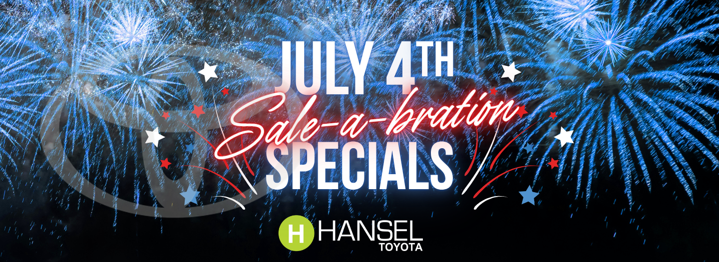 Hansel Toyota Fourth of July Specials