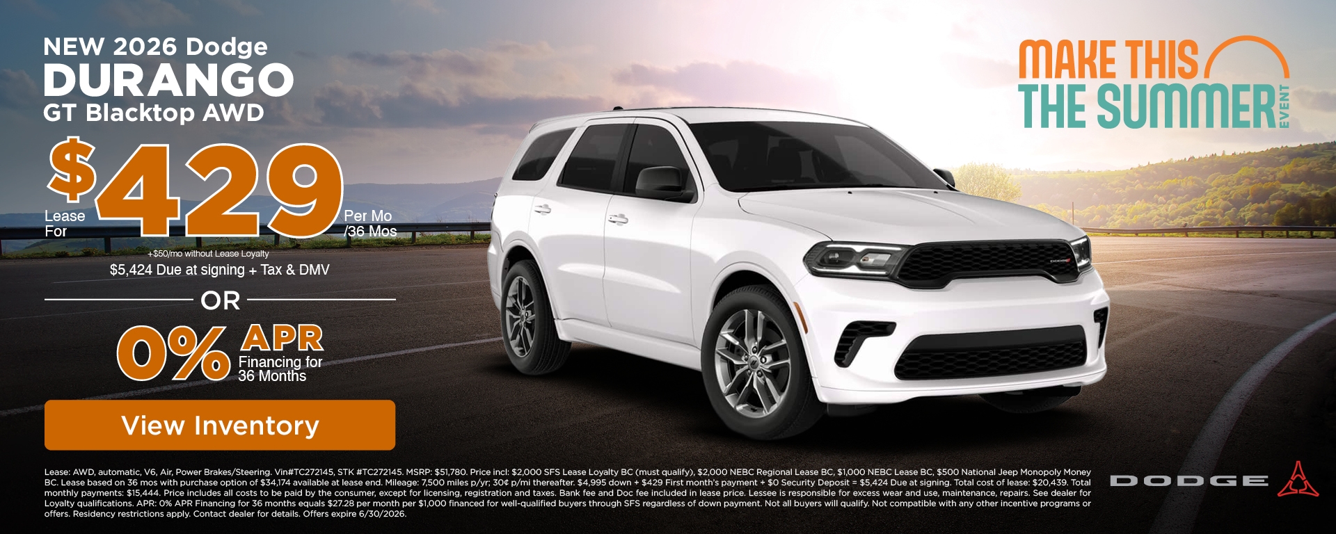 2026 Dodge Durango