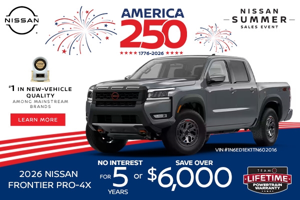 2026 Nissan Frontier Pro