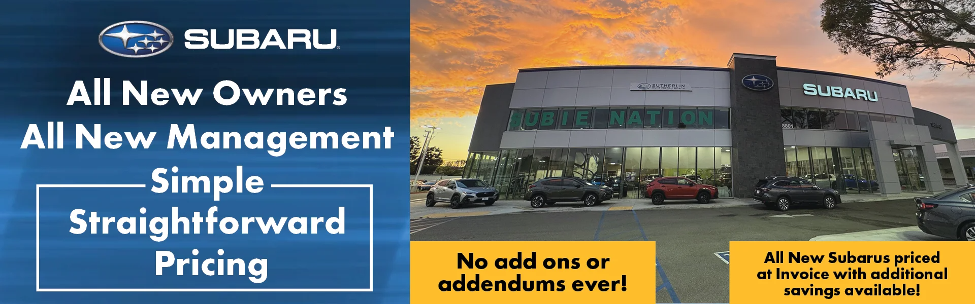 Sutherlin Subaru Huntington Beach