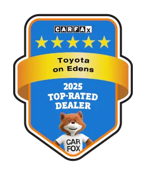Toyota on Edens CARFAX Top Rated Dealer