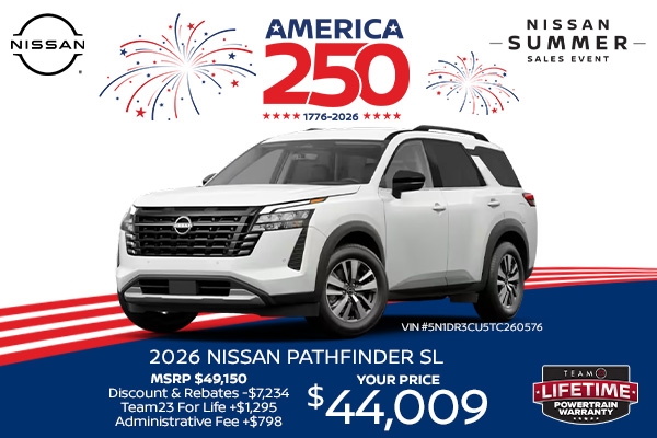 New Nissan Pathfinder