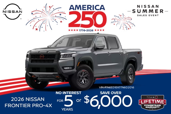 2026 Nissan Frontier Pro