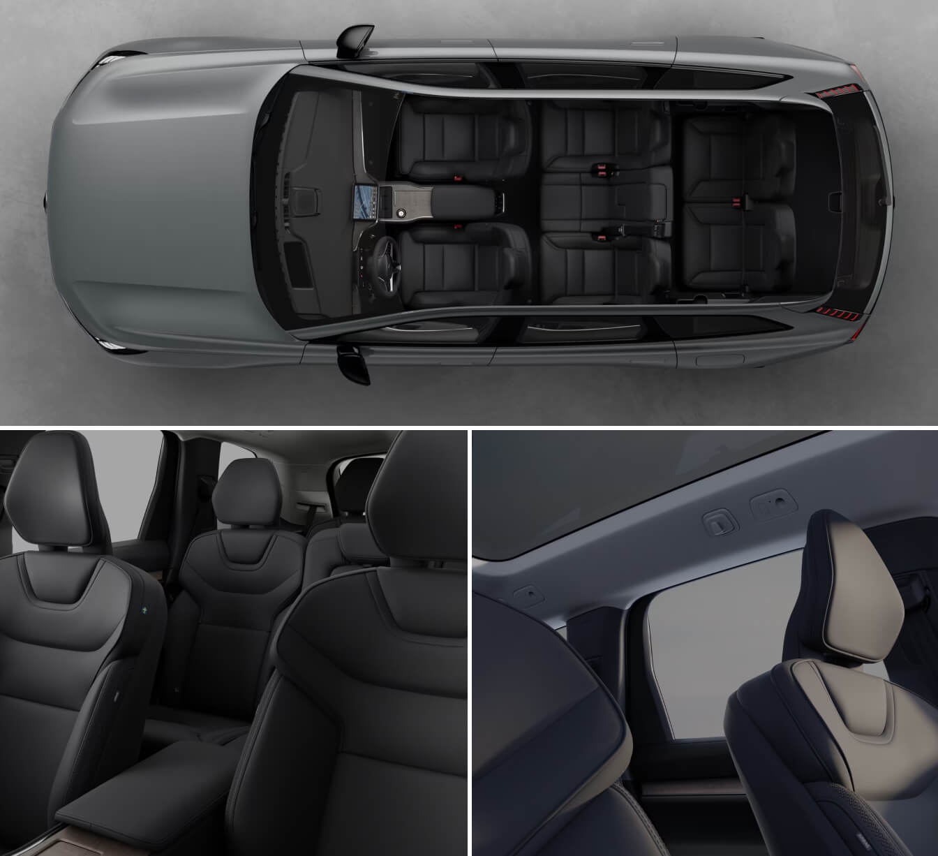Volvo EX90 Interior Dimensions