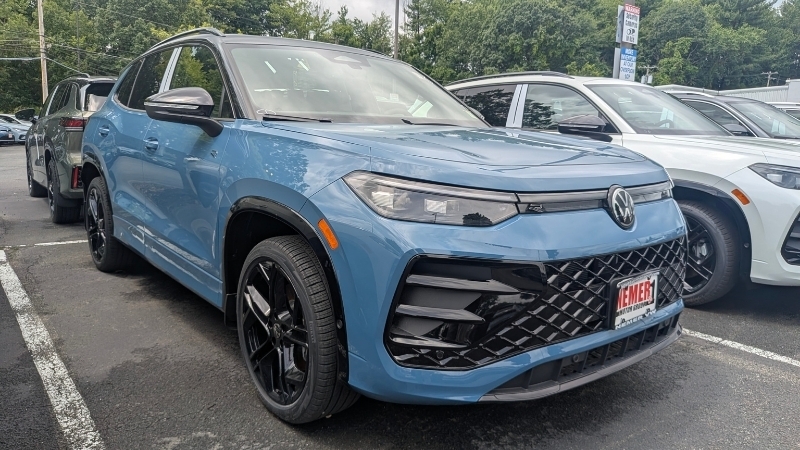 2026 Volkswagen Tiguan in Monterey Blue Pearl at Nemer Volkswagen of Latham