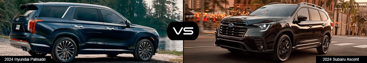 Hyundai Palisade vs. 2024 Subaru Ascent