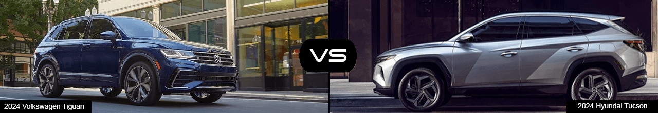 2024 Hyundai Tucson vs. Volkswagen Tiguan