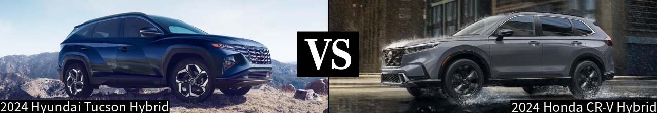 2024 Hyundai Tucson Hybrid 2024 vs.Honda CR-V Hybridn