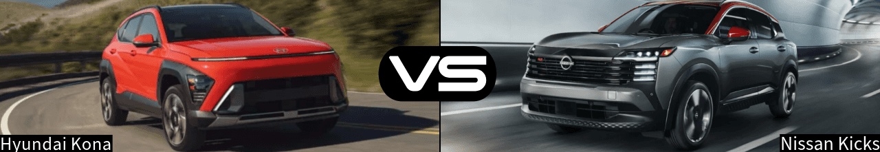 2025 Hyundai Kona and Nissan Kicks