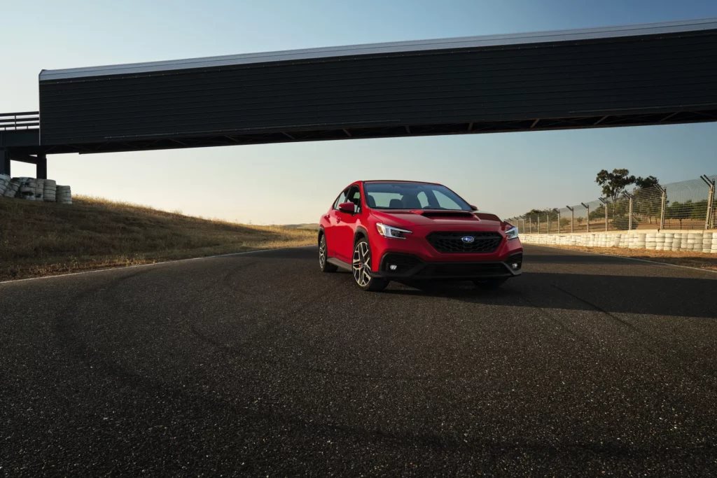 Front View of the Subaru WRX TR