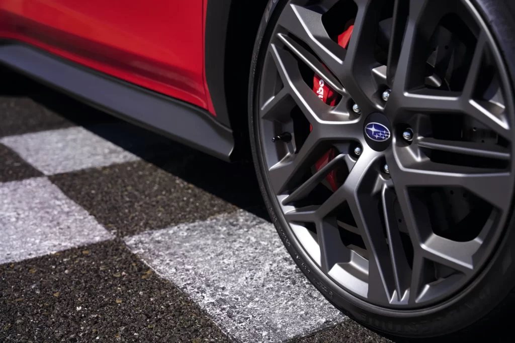 Wheel Detail for the new Subaru WRX