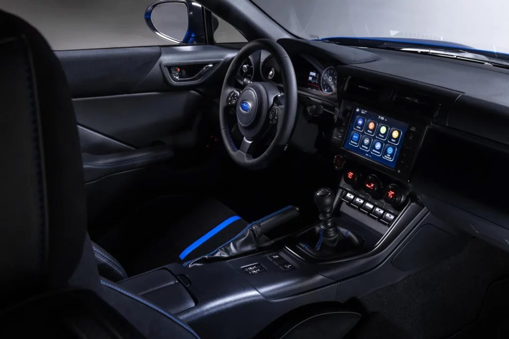 New Subaru BRZ tS Interior with top Technology