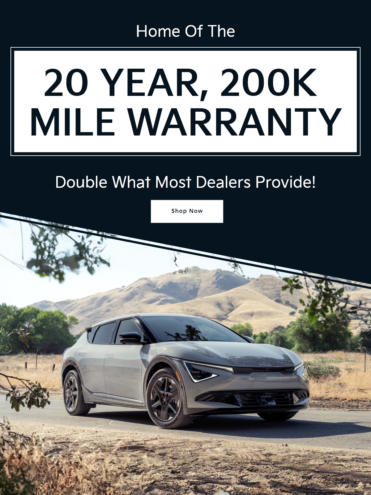 20 Year/200k Mile Warranty