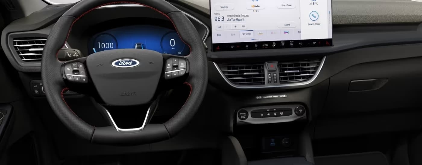 Infotainment screen in a 2026 Ford Escape ST-Line Elite