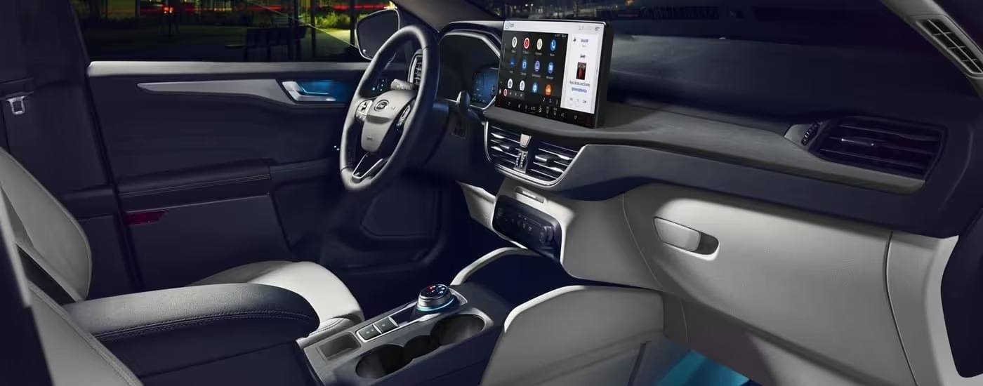 Side view of the cabin of a 2025 Ford Escape.