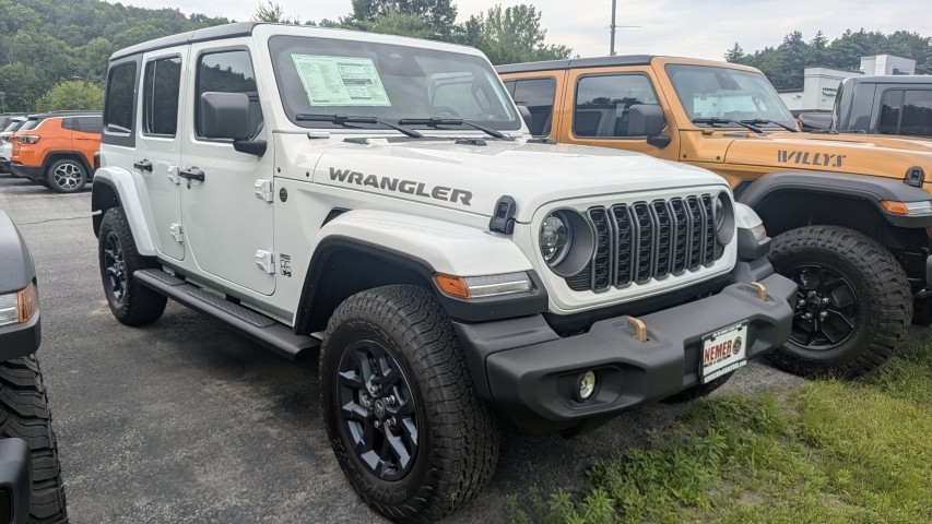 2026 Jeep Wrangler Bright White for sale near Saratoga Springs NY